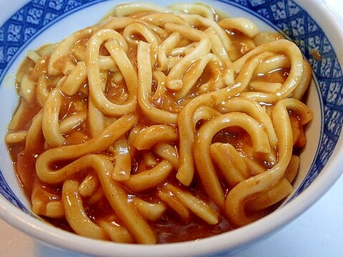 ❤余ったカレーで　簡単カレーうどん❤